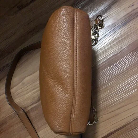Michael Kors Leather Shoulder Bag - Picture 4 of 16